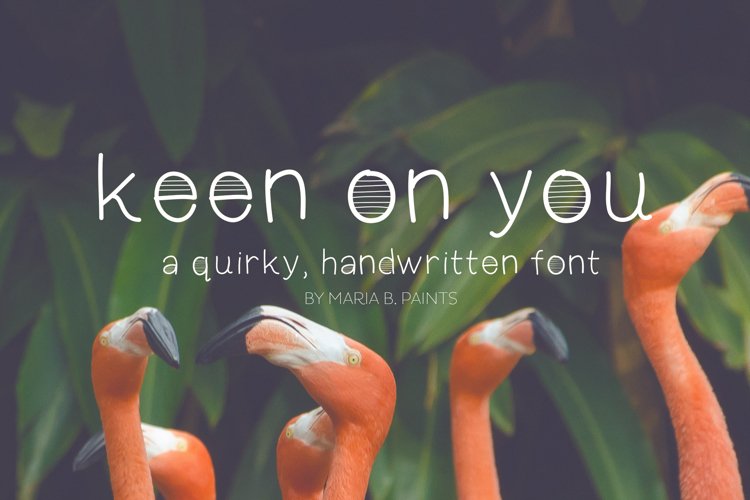 Keen On You Daily Freebies Fontfreebies