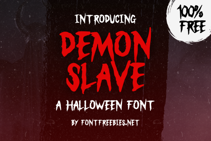 free halloween font