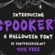 Free Halloween Font